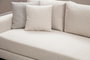 Atelier Del Sofa Sofá 2 Plazas Beige 201x102x84 cm Tapizado Poliéster